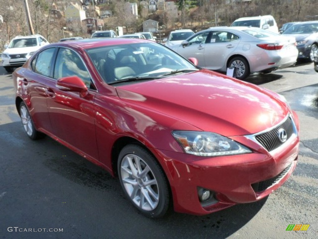 Matador Red Mica 2013 Lexus IS 250 AWD Exterior Photo #77151621