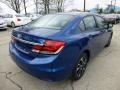Dyno Blue Pearl - Civic EX Sedan Photo No. 4