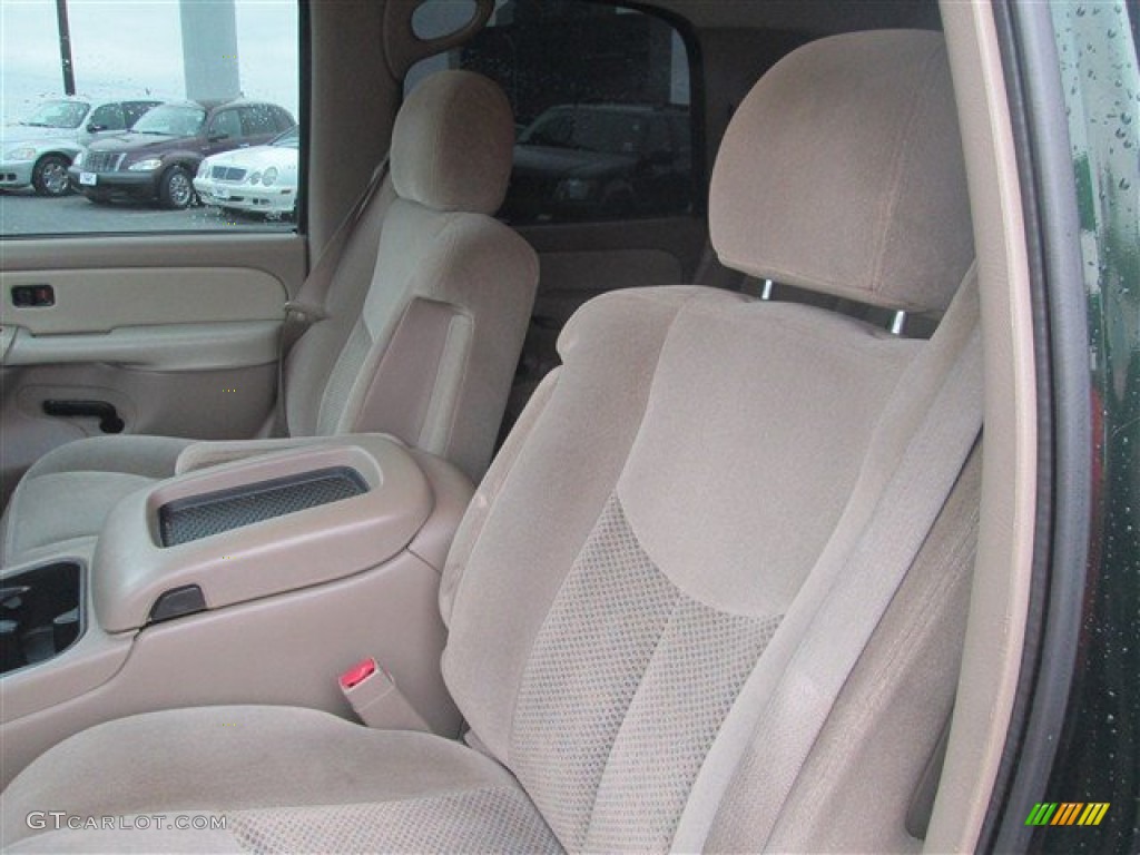 2003 Tahoe LS - Dark Green Metallic / Tan/Neutral photo #10