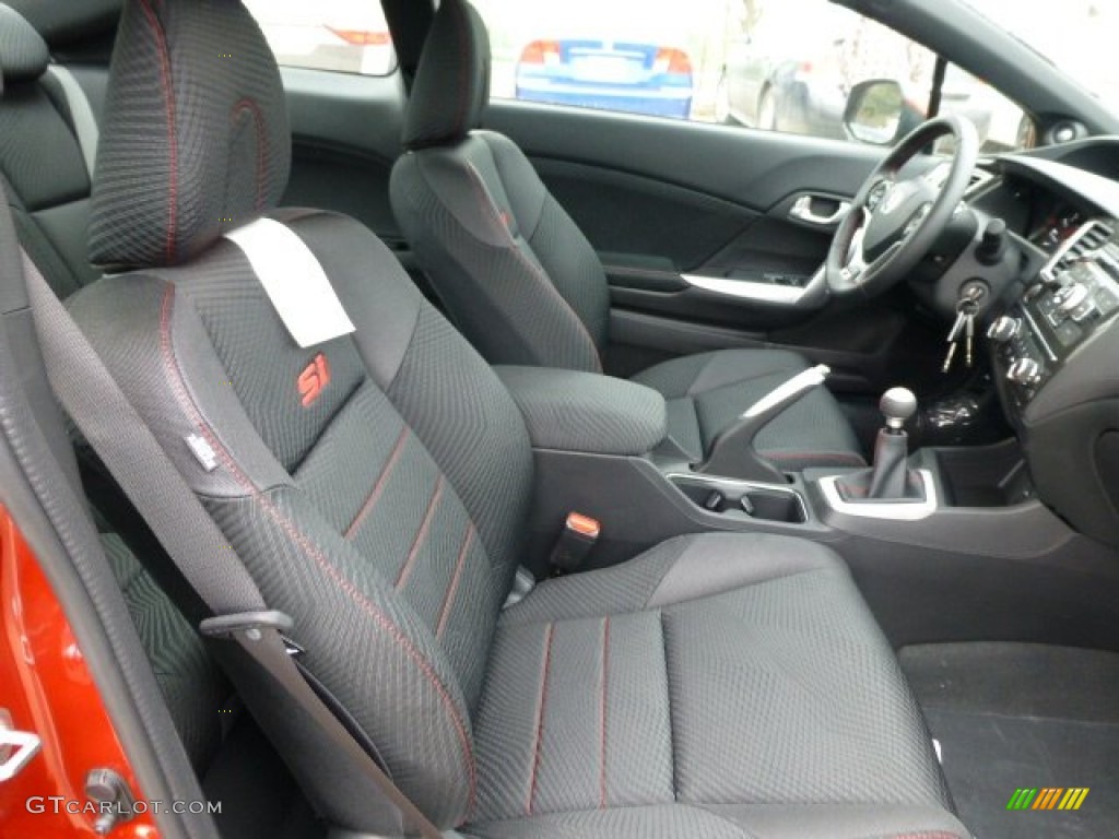 2013 Honda Civic Si Coupe Front Seat Photo #77152387