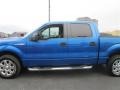 2009 Blue Flame Metallic Ford F150 XLT SuperCrew  photo #5