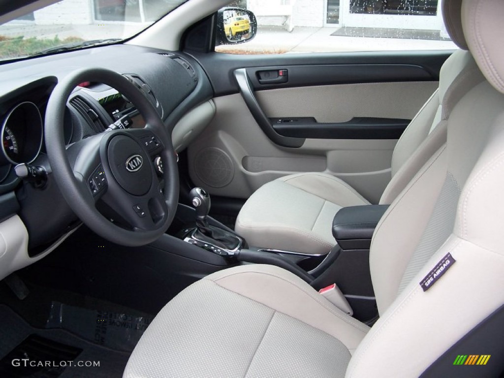 Stone Interior 2012 Kia Forte Koup EX Photo #77152673