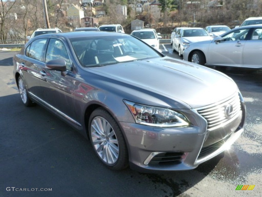 Nebula Gray Pearl 2013 Lexus LS 460 L AWD Exterior Photo #77152910