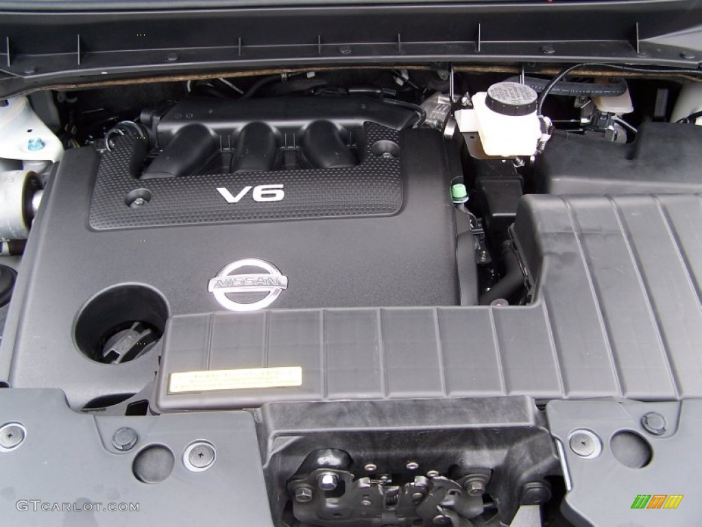 2011 Nissan Murano SV AWD 3.5 Liter DOHC 24-Valve CVTCS V6 Engine Photo #77152922