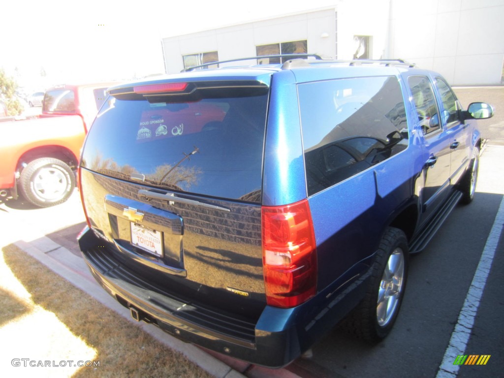 2007 Suburban 1500 LTZ 4x4 - Bermuda Blue Metallic / Light Titanium/Dark Titanium photo #1