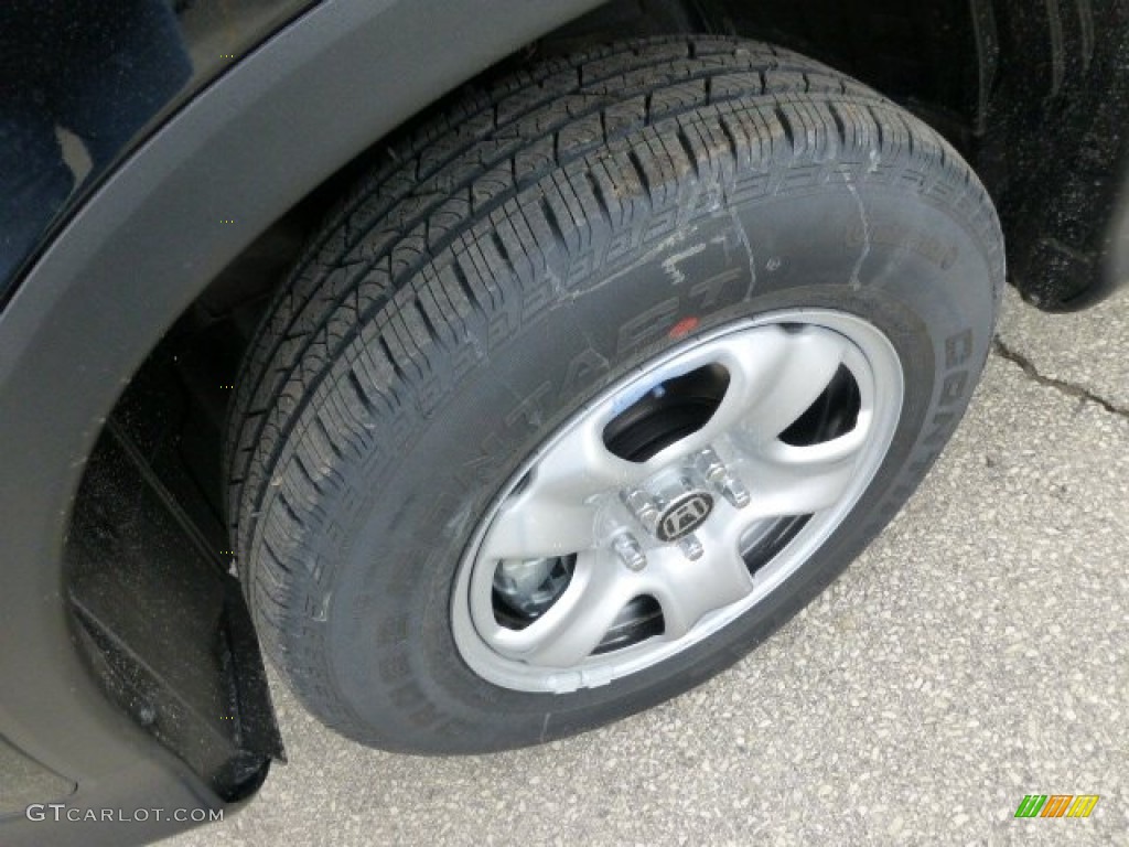 2013 CR-V LX AWD - Crystal Black Pearl / Black photo #9