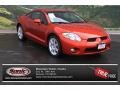 2006 Sunset Orange Pearlescent Mitsubishi Eclipse GT Coupe  photo #1