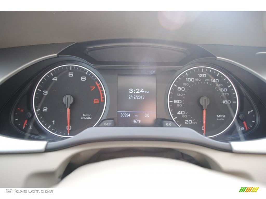 2009 Audi A4 3.2 quattro Sedan Gauges Photo #77154215