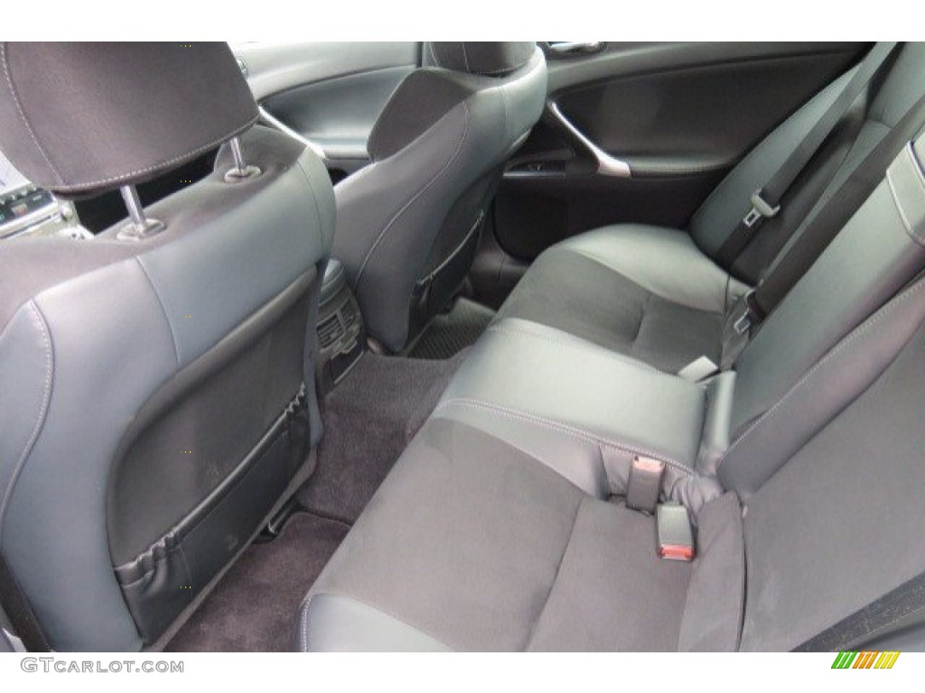 2011 Lexus IS 250 F Sport Rear Seat Photo #77154389