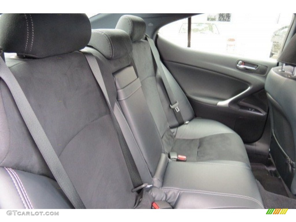 2011 Lexus IS 250 F Sport Rear Seat Photo #77154423