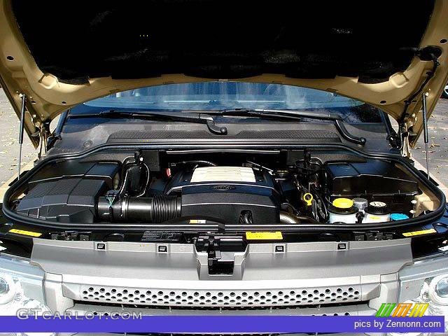 2006 Range Rover Sport HSE - Maya Gold Metallic / Ebony Black photo #8