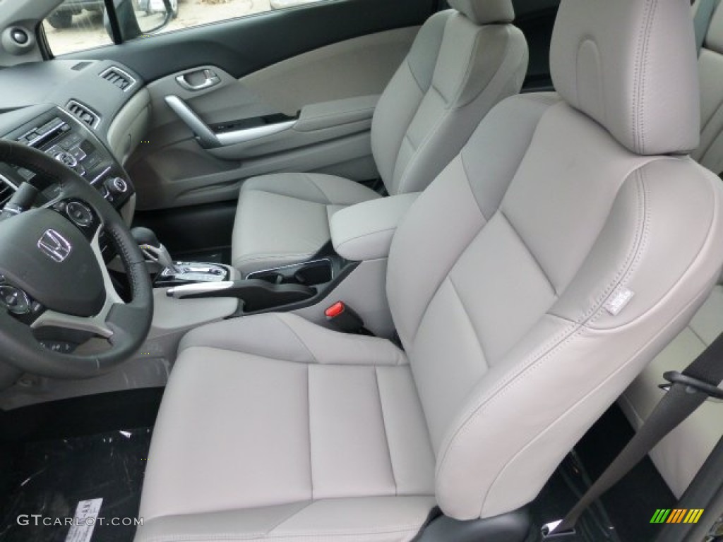 2013 Honda Civic EX-L Coupe Front Seat Photo #77154695