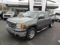 Gray Green Metallic - Sierra 1500 SLE Crew Cab 4x4 Photo No. 2