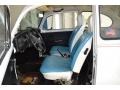 1973 Volkswagen Beetle Black Interior Front Seat Photo