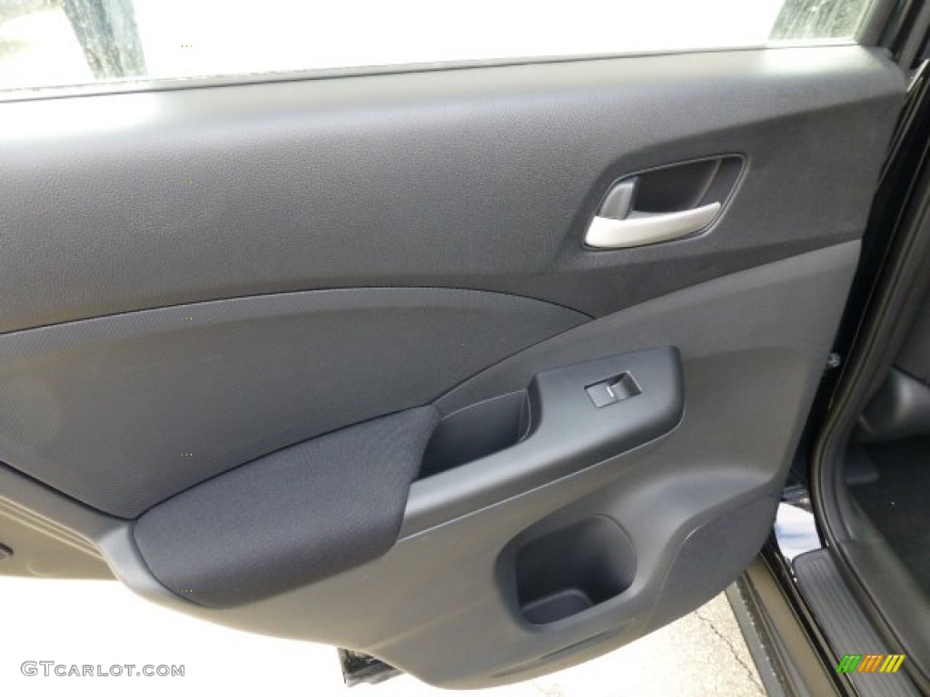 2013 CR-V LX AWD - Crystal Black Pearl / Black photo #13