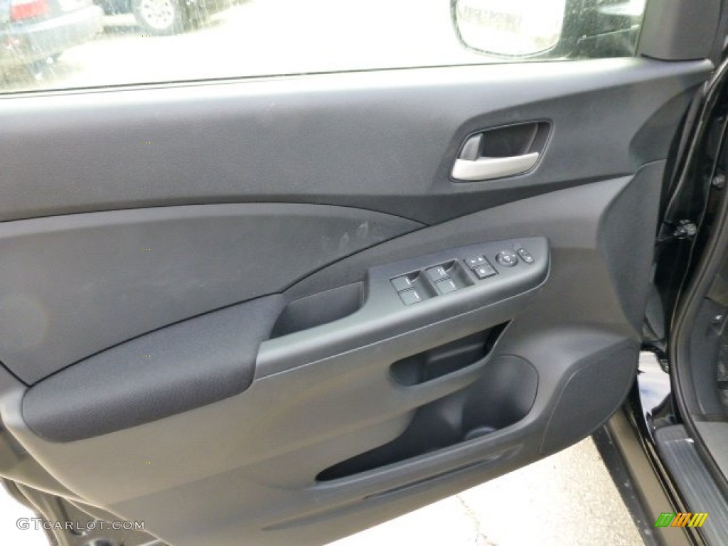 2013 CR-V LX AWD - Crystal Black Pearl / Black photo #14