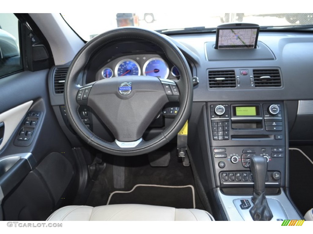 2009 Volvo XC90 3.2 Off Black Dashboard Photo #77155101
