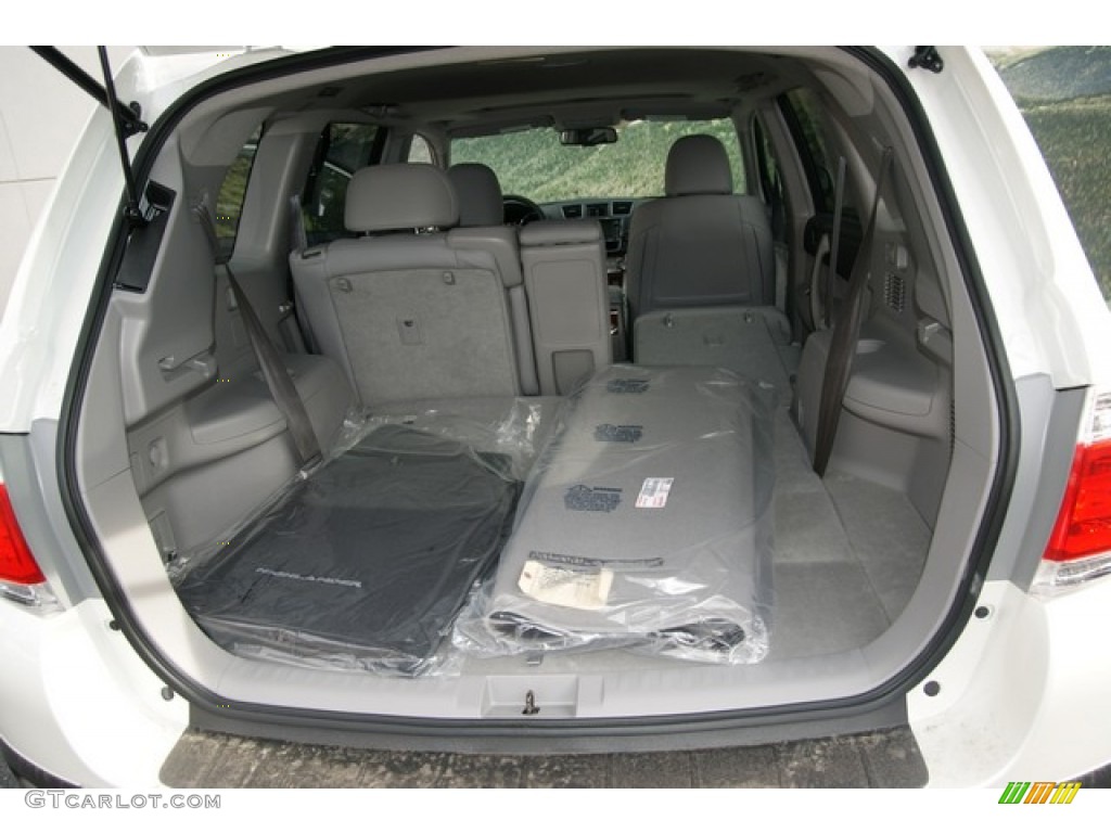 2013 Highlander Limited 4WD - Blizzard White Pearl / Ash photo #8