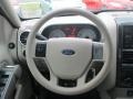 2007 Ford Explorer Sport Trac Light Stone Interior Steering Wheel Photo