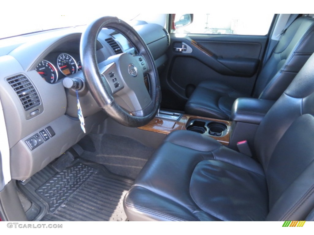 Graphite Interior 2006 Nissan Pathfinder LE 4x4 Photo #77155967