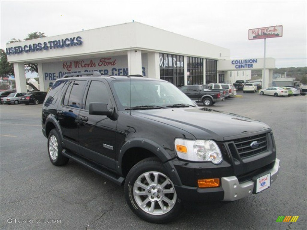 Black Ford Explorer