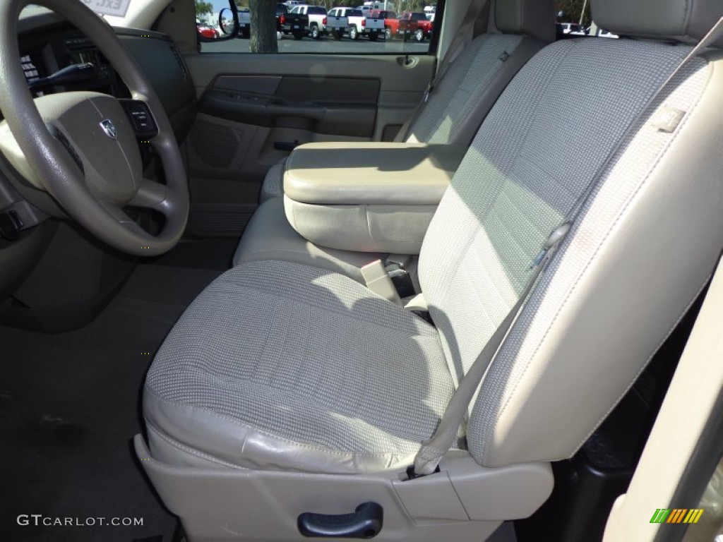 2008 Ram 1500 ST Regular Cab - Light Khaki Metallic / Khaki photo #4