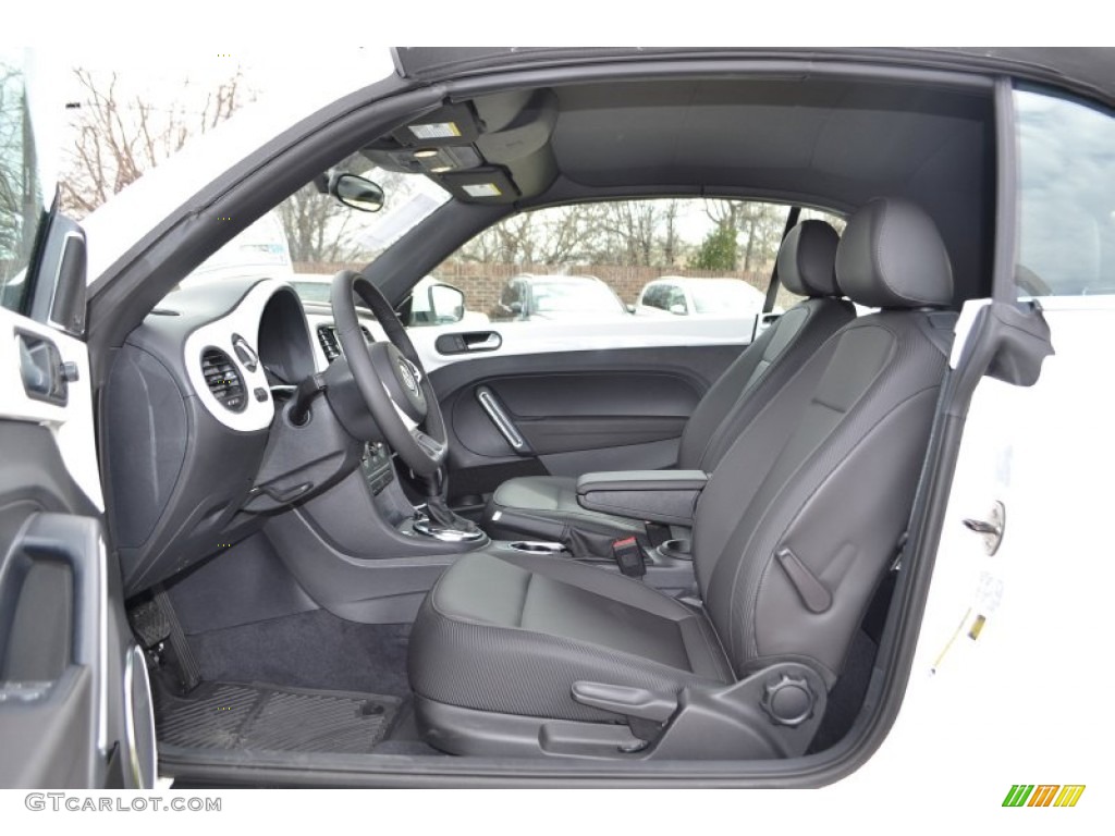 Titan Black Interior 2013 Volkswagen Beetle 2.5L Convertible Photo #77157038