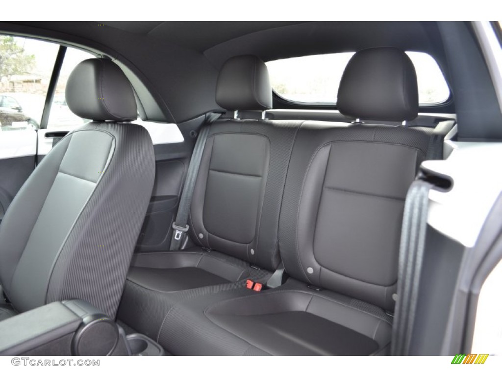 2013 Volkswagen Beetle 2.5L Convertible Rear Seat Photo #77157050