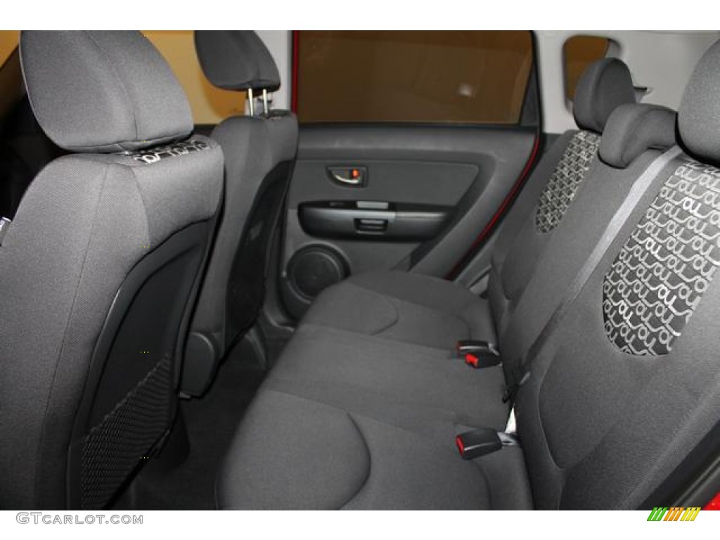 Black Soul Logo Cloth Interior 2011 Kia Soul + Photo #77157065