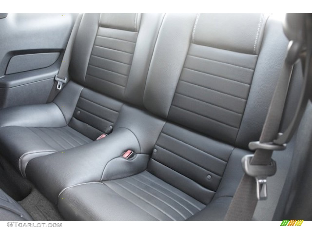 Charcoal Black Interior 2010 Ford Mustang GT Premium Coupe Photo #77157110