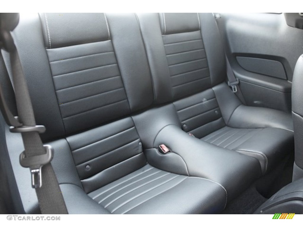 Charcoal Black Interior 2010 Ford Mustang GT Premium Coupe Photo #77157296