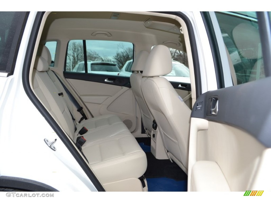 2013 Volkswagen Tiguan SE 4Motion Rear Seat Photo #77157353