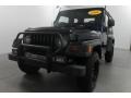 2004 Patriot Blue Pearl Jeep Wrangler SE 4x4  photo #2