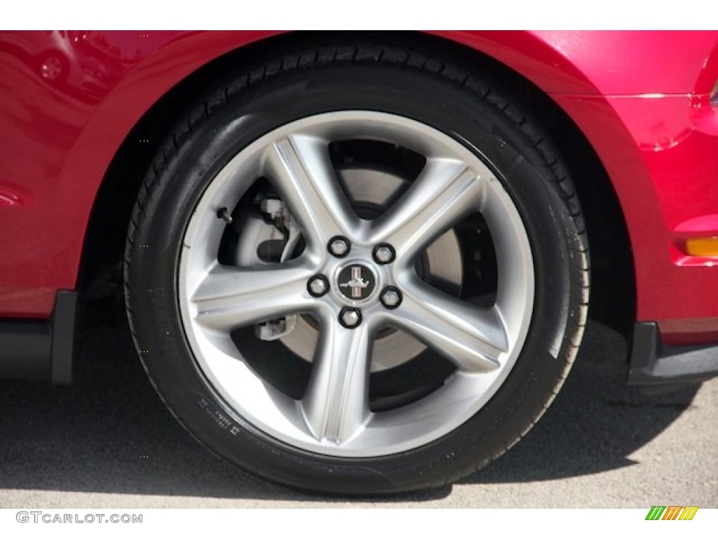 2010 Ford Mustang GT Premium Coupe Wheel Photo #77157431