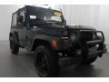 2004 Patriot Blue Pearl Jeep Wrangler SE 4x4  photo #4