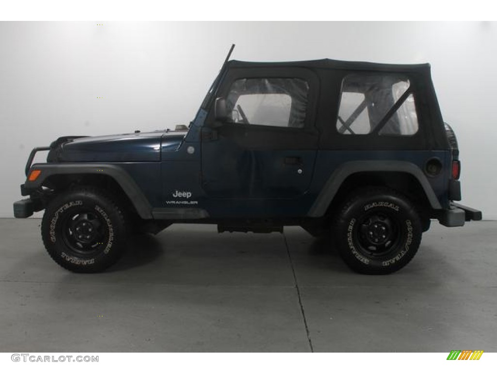2004 Wrangler SE 4x4 - Patriot Blue Pearl / Dark Slate Gray photo #12