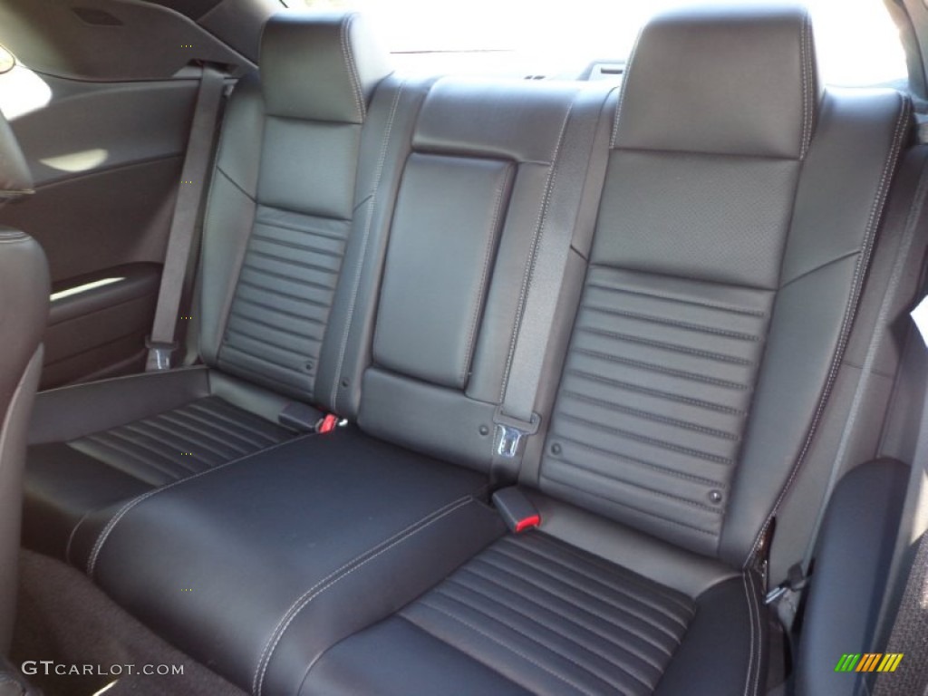 2011 Dodge Challenger R/T Classic Rear Seat Photo #77157545