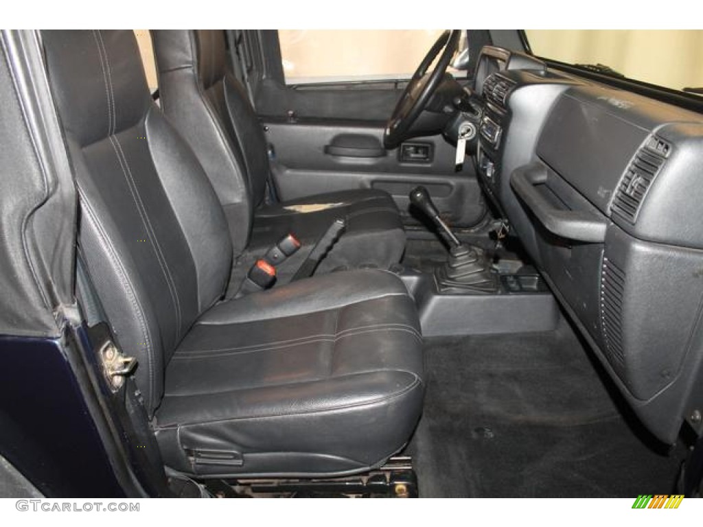 2004 Wrangler SE 4x4 - Patriot Blue Pearl / Dark Slate Gray photo #23