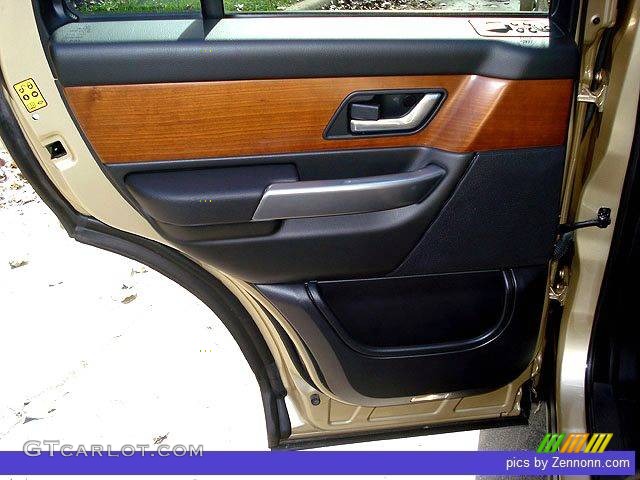 2006 Range Rover Sport HSE - Maya Gold Metallic / Ebony Black photo #15