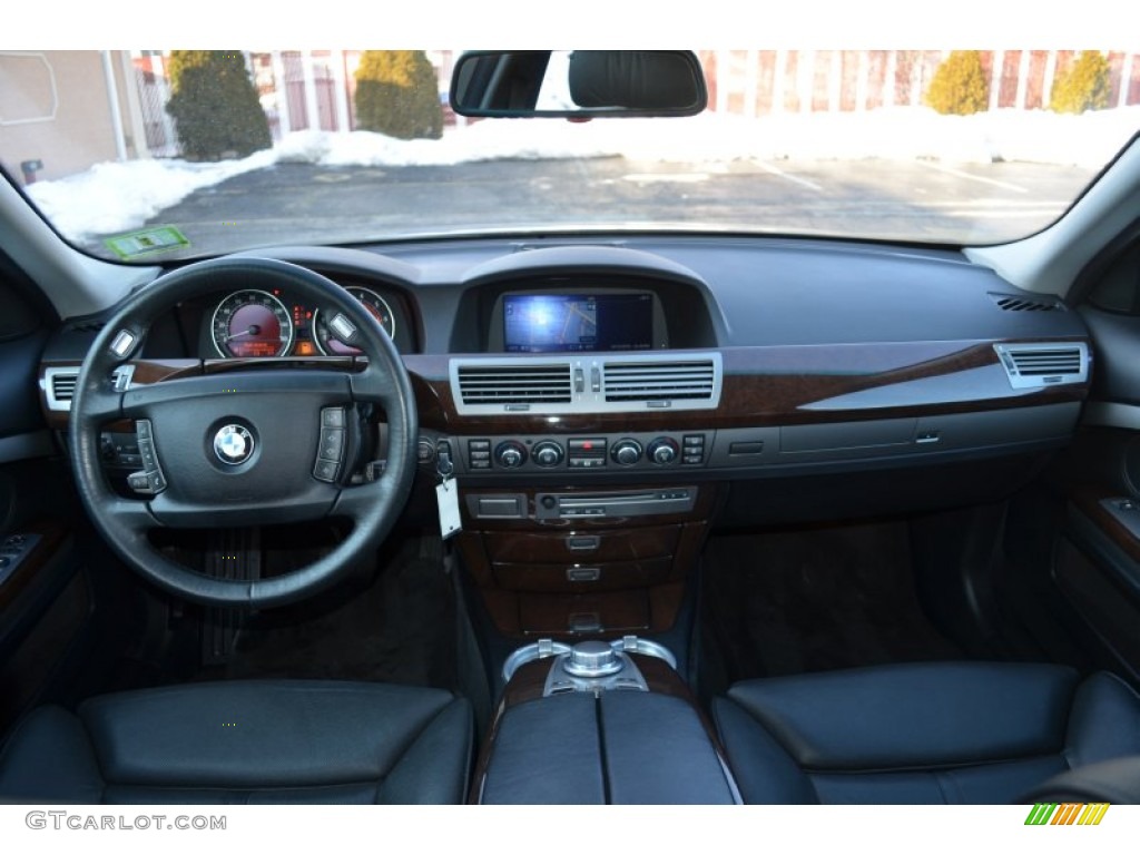 2007 7 Series 750Li Sedan - Titanium Grey Metallic / Black photo #9