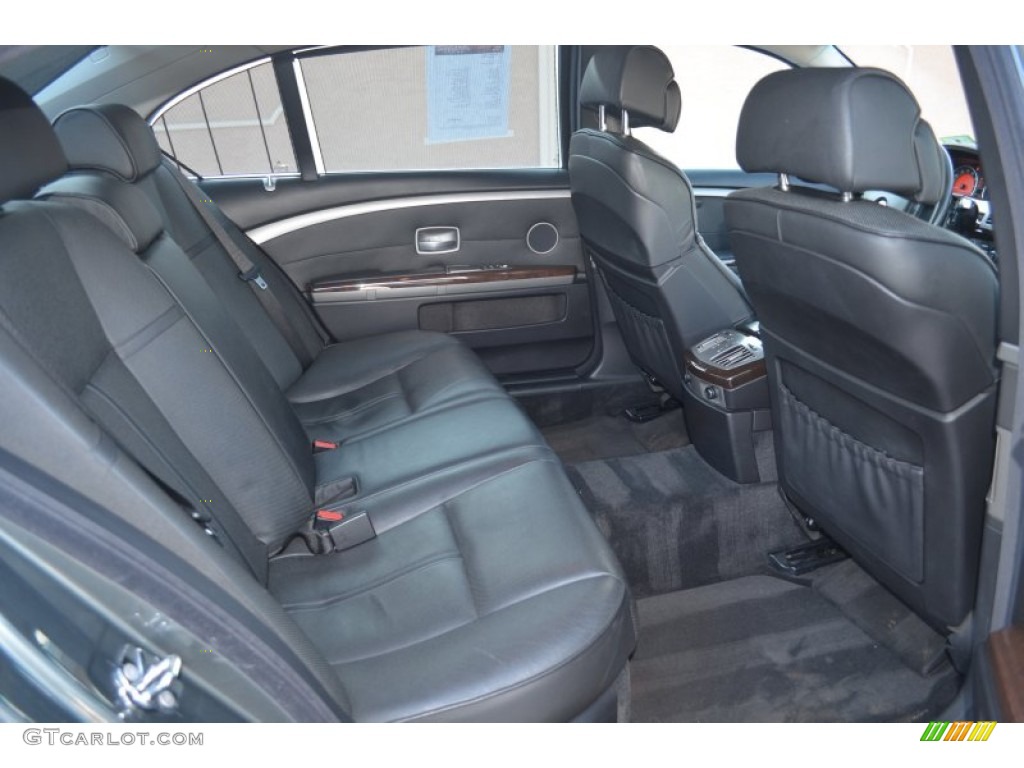 2007 7 Series 750Li Sedan - Titanium Grey Metallic / Black photo #12