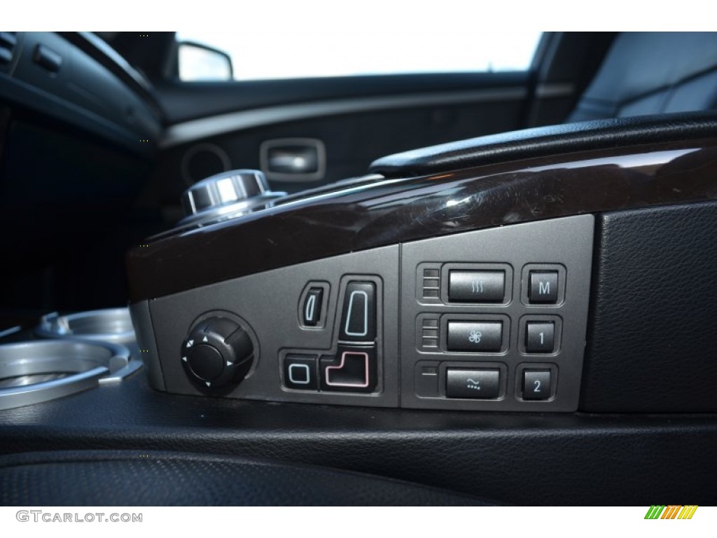 2007 7 Series 750Li Sedan - Titanium Grey Metallic / Black photo #17