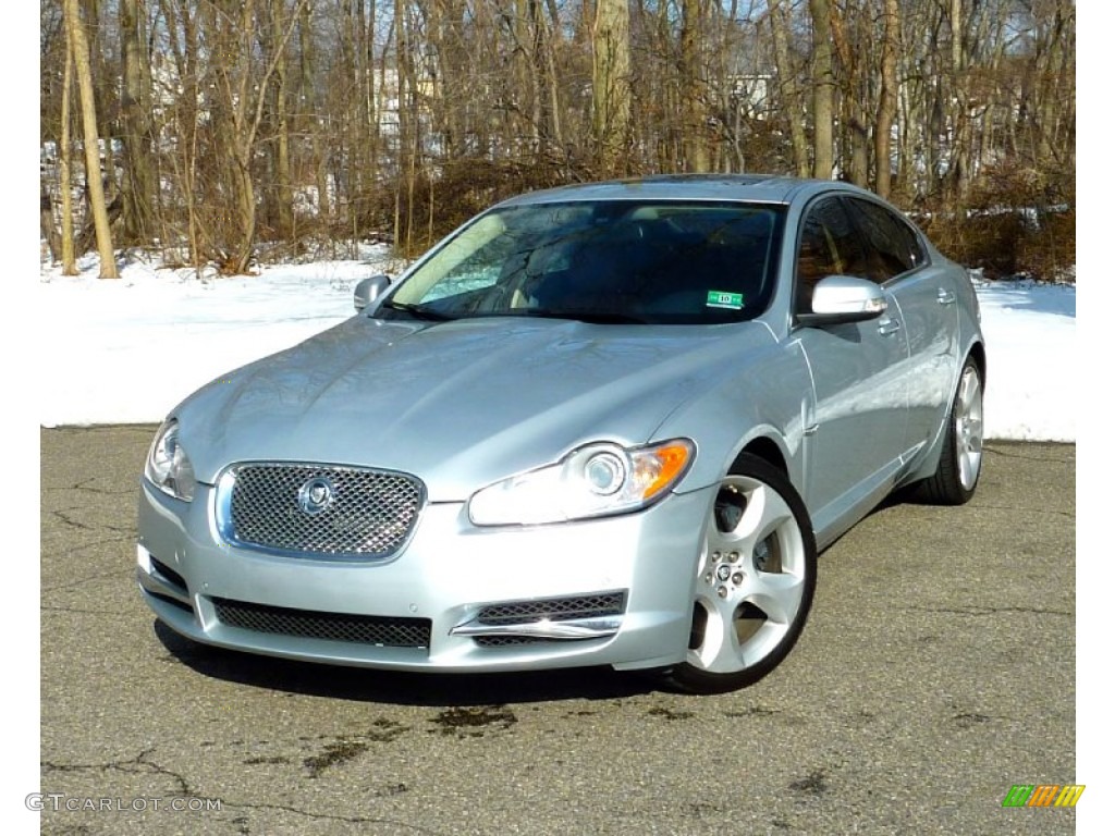 Liquid Silver Metallic 2009 Jaguar XF Supercharged Exterior Photo #77160053