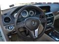 Almond Beige/Mocha Steering Wheel Photo for 2012 Mercedes-Benz C #77160131
