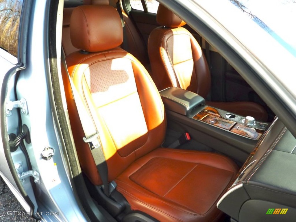 2009 Jaguar XF Supercharged Front Seat Photo #77160242