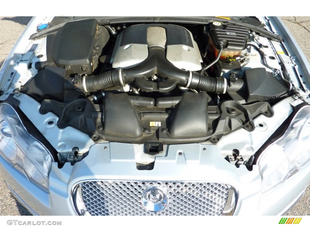 2009 Jaguar XF Supercharged 4.2 Liter Supercharged DOHC 32-Valve VVT V8 Engine Photo #77160311