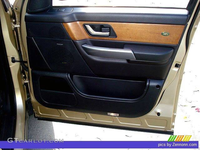 2006 Range Rover Sport HSE - Maya Gold Metallic / Ebony Black photo #20