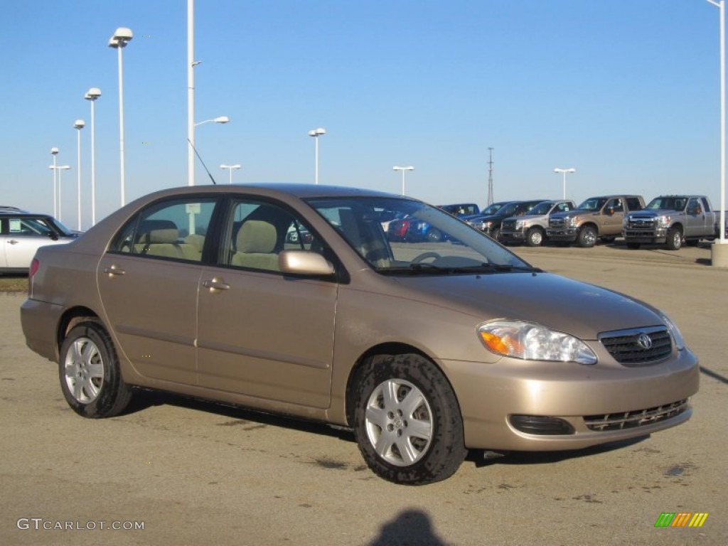Desert Sand Mica 2006 Toyota Corolla LE Exterior Photo #77161316