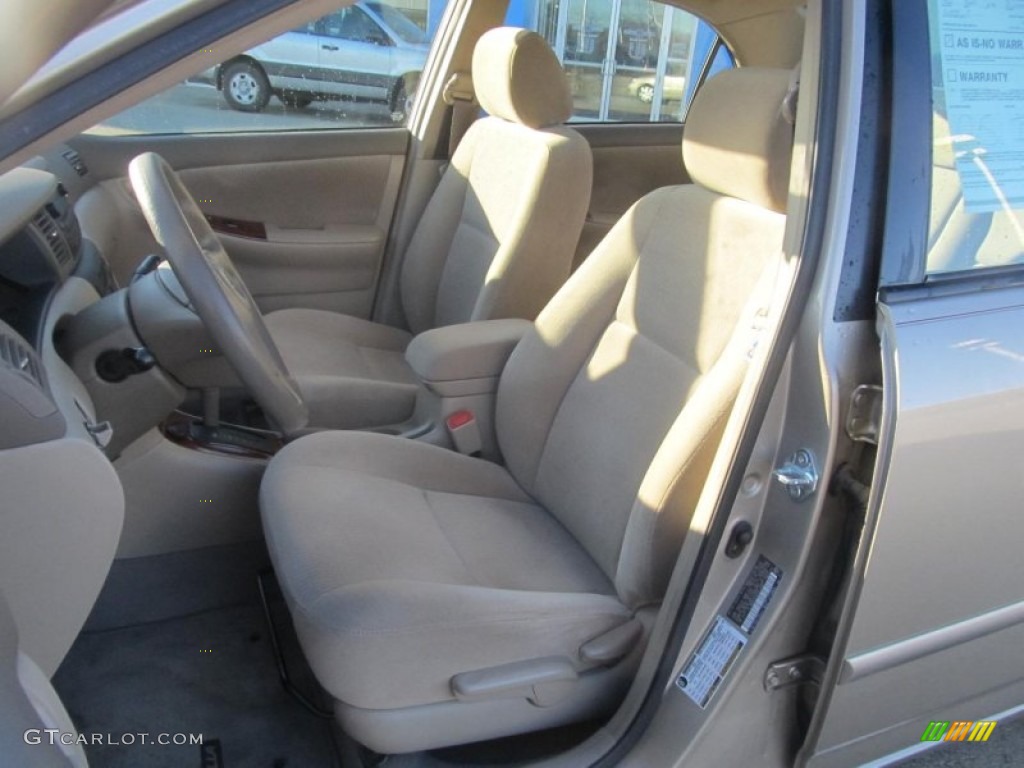 2006 Corolla LE - Desert Sand Mica / Beige photo #7