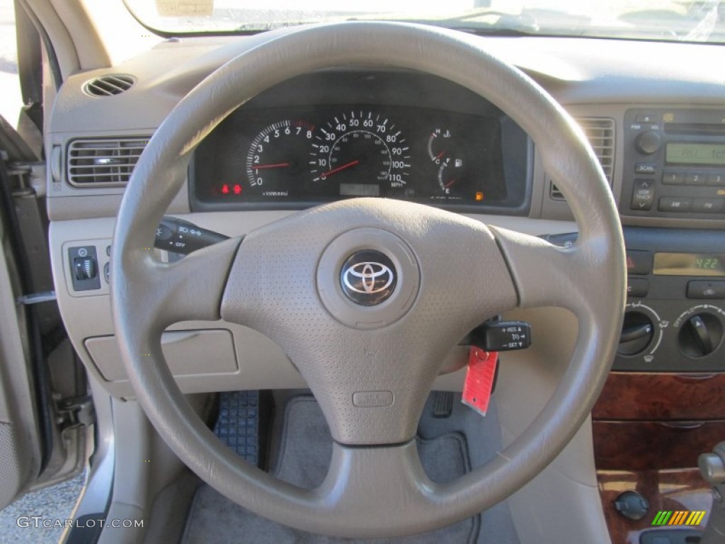 2006 Corolla LE - Desert Sand Mica / Beige photo #11